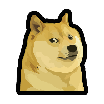 Dogecoin Stickers