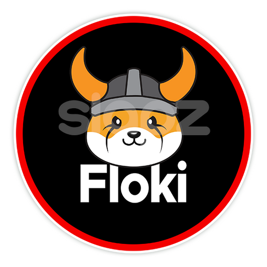 FLOKI - LOGO TEXT (Circle)