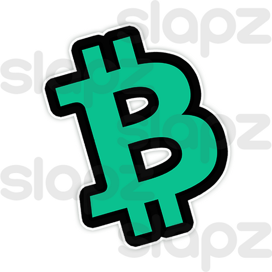 BITCOIN CASH STICKER #1  - LOGO (Diecut)