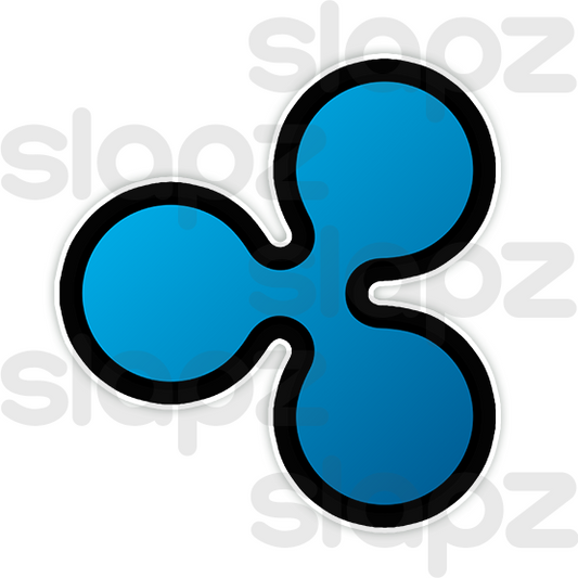 RIPPLE STICKER #1 - LOGO (Diecut)