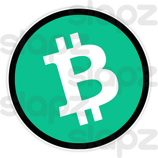 BITCOIN CASH STICKER #2 - LOGO (Circle)