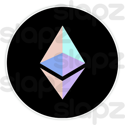 ETHEREUM STICKER #2 - LOGO (Circle)