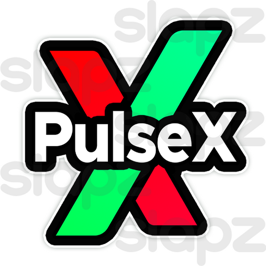 PULSEX STICKER #4- LOGO TEXT (Diecut)