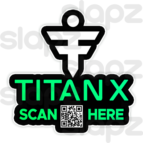 TITANX CRYPTO STICKER 8