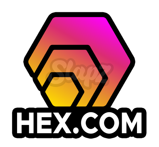 HEX - Hex.com Logo (Black)
