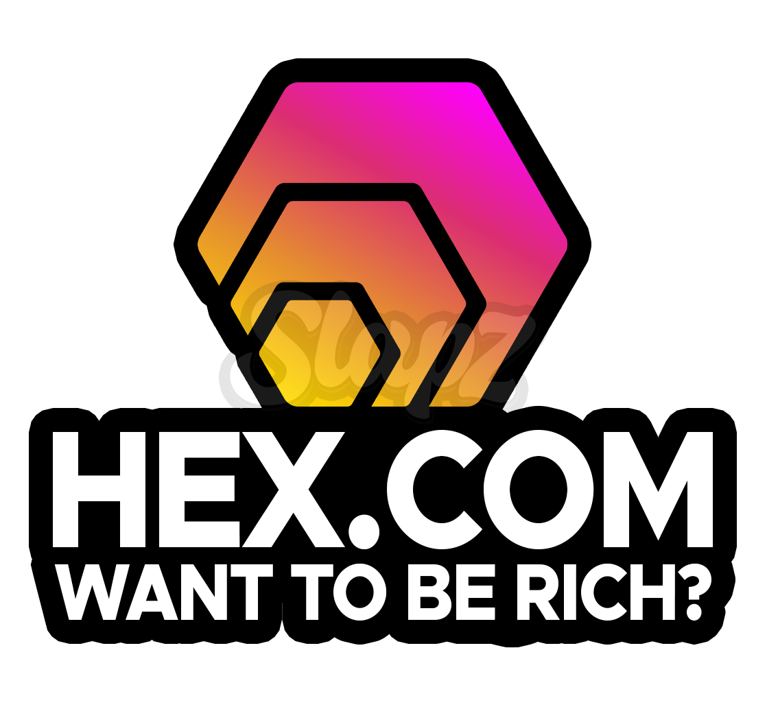 HEX - Want to be Rich? (Black)
