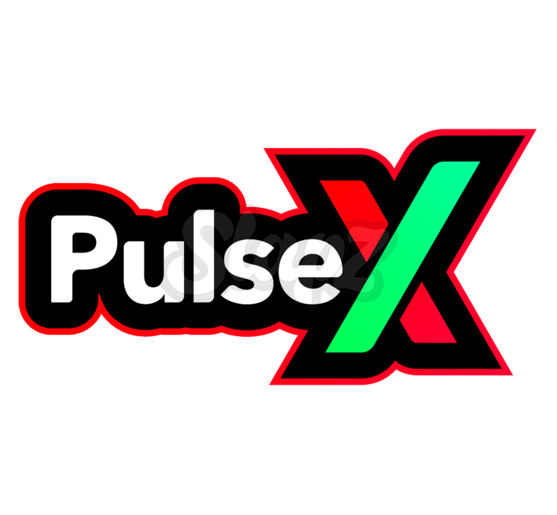 PulseX - Logo Red Border