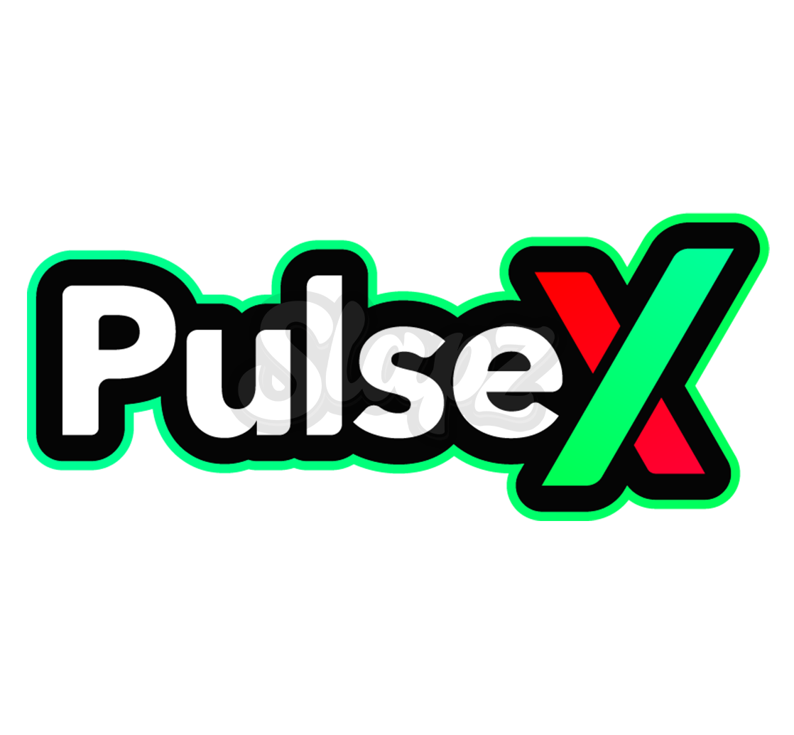 PulseX - Logo Green Border
