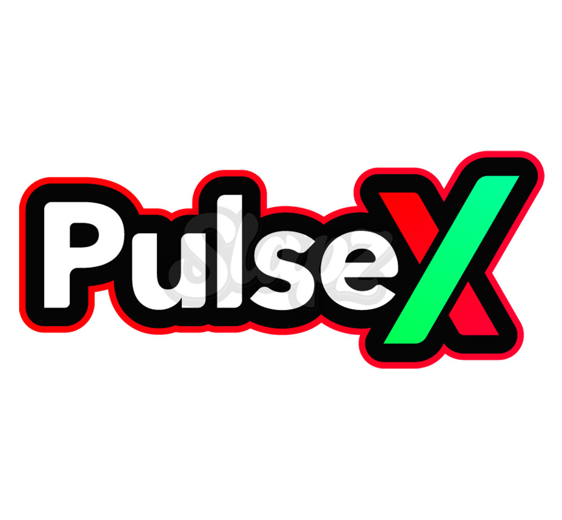 PulseX - Logo Red Border