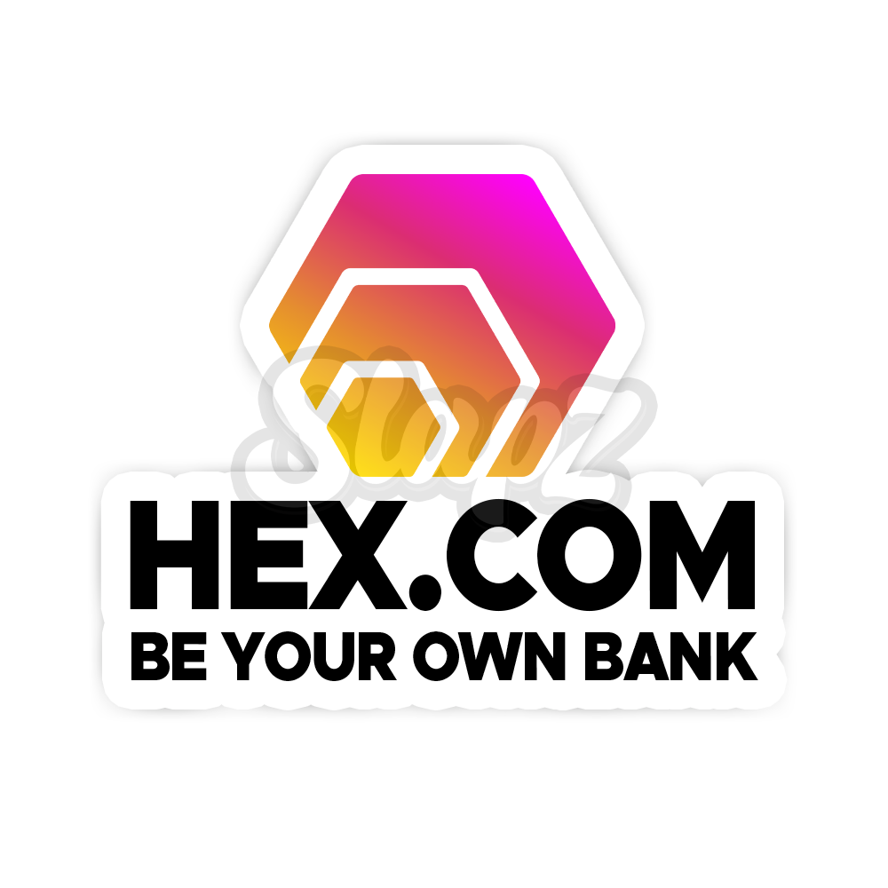 HEX - Be Your Own Bank (White)