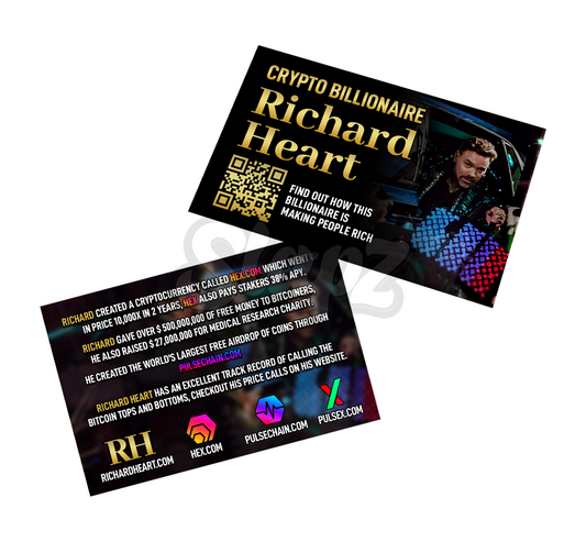 RichardHeart.com Business Cards